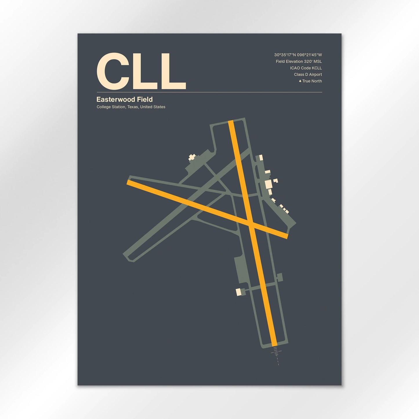 CLL Airport Diagram