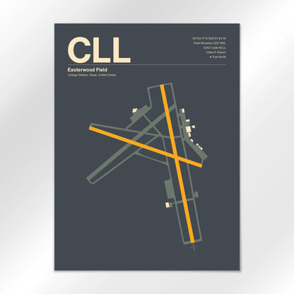CLL Airport Diagram