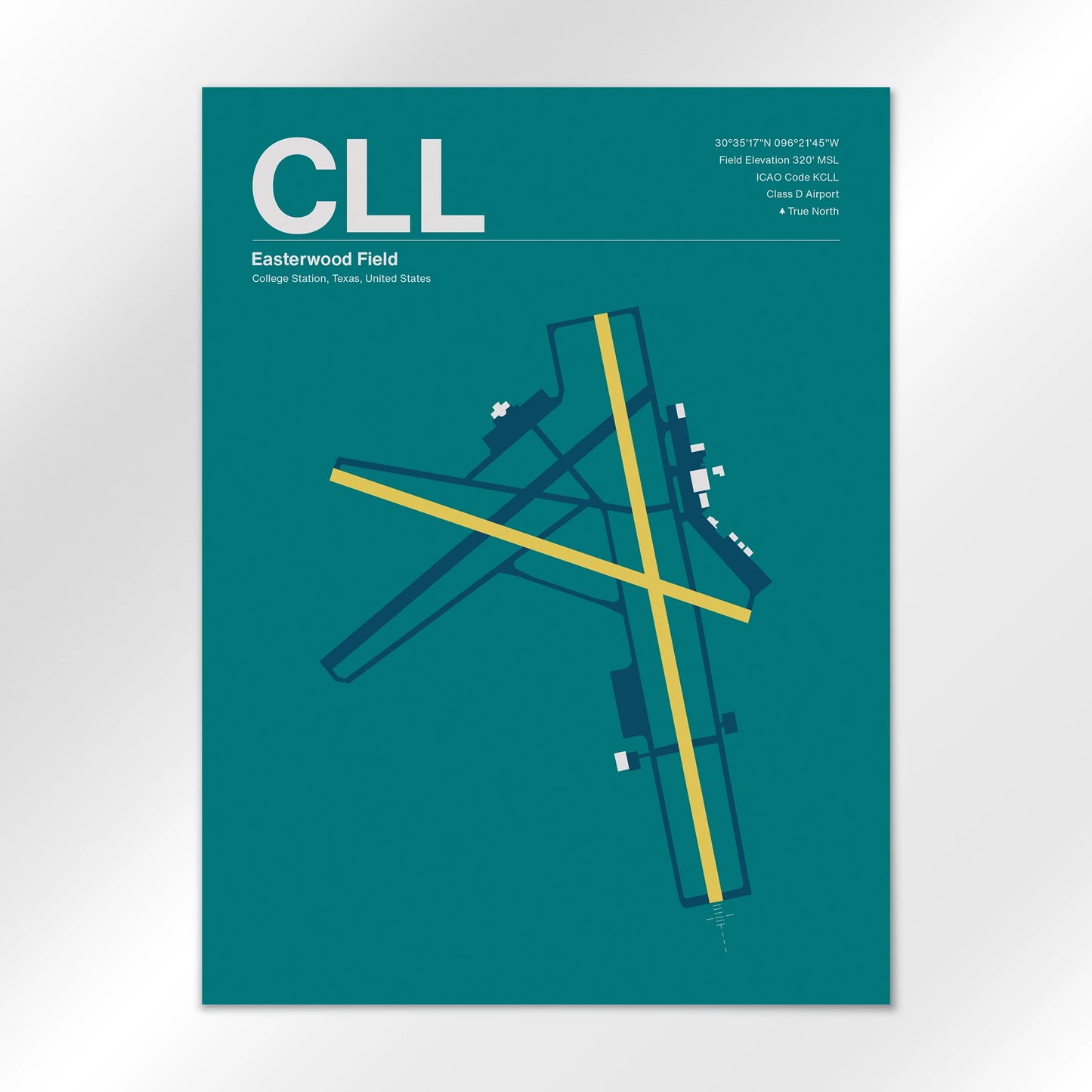 CLL Airport Diagram