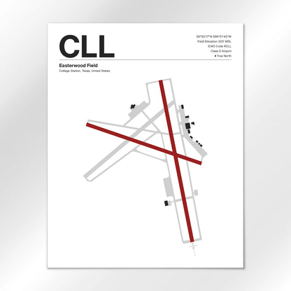 CLL Airport Diagram