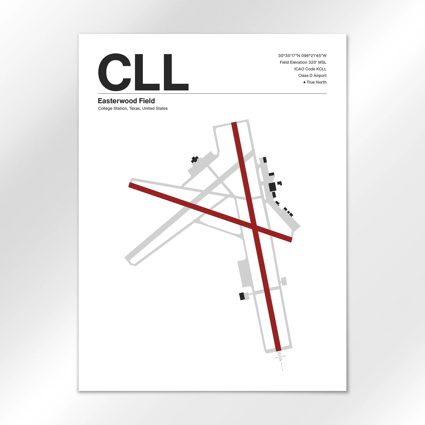 CLL Airport Diagram