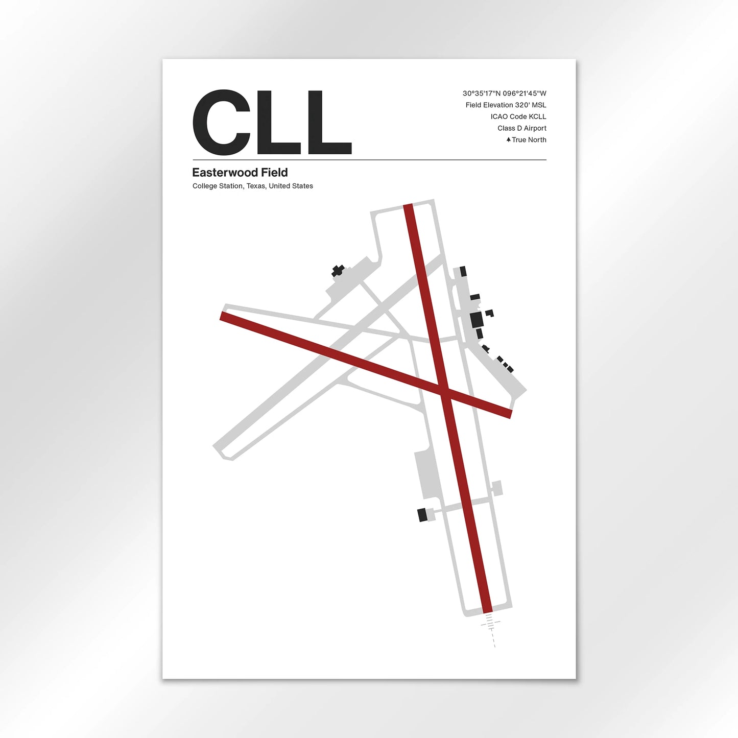 CLL Airport Diagram