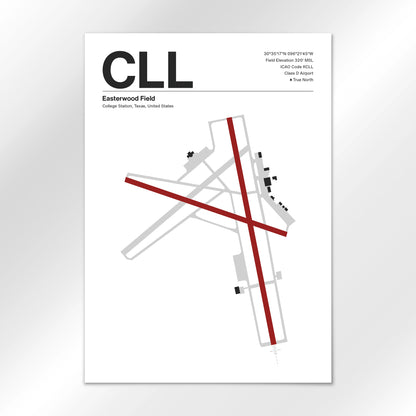 CLL Airport Diagram