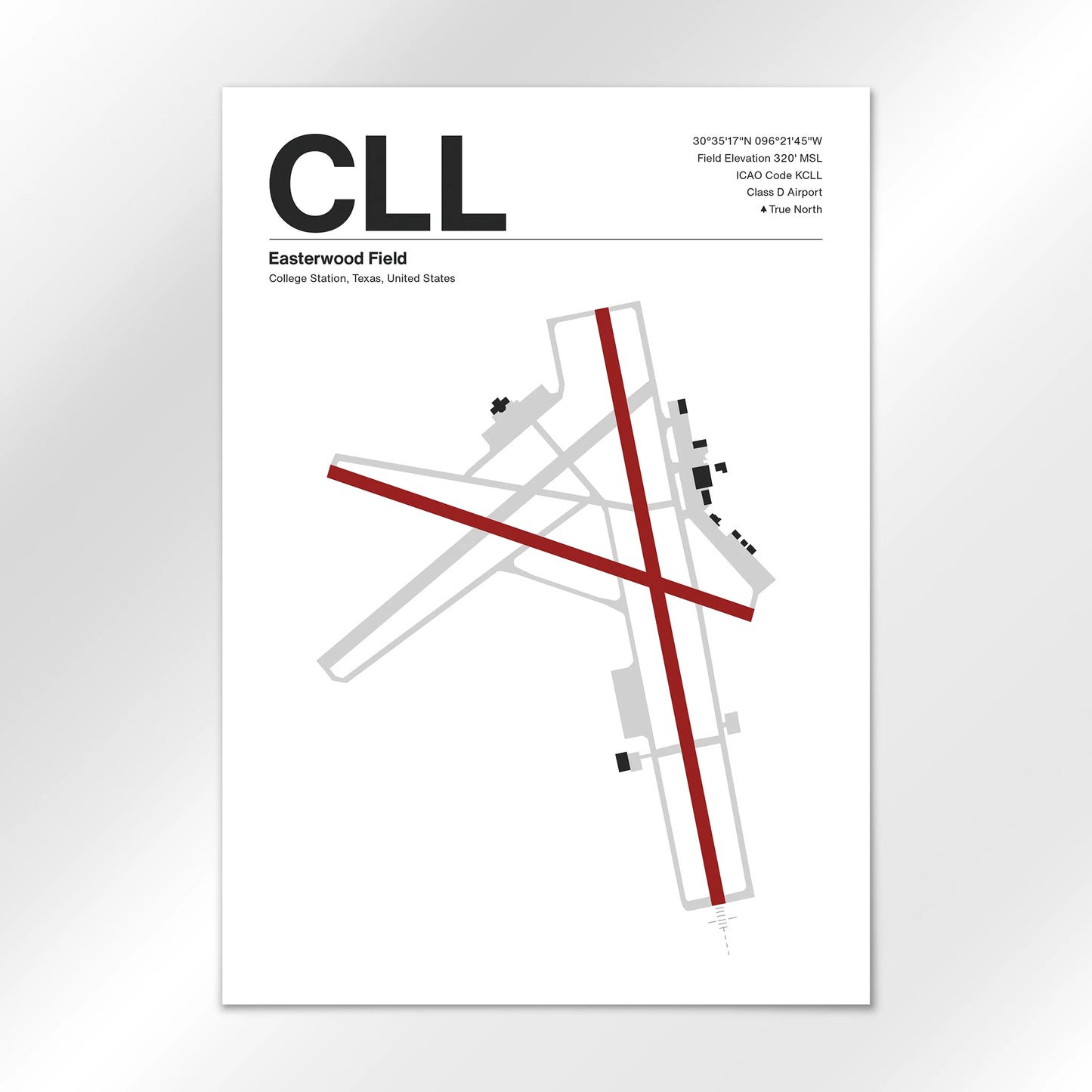CLL Airport Diagram