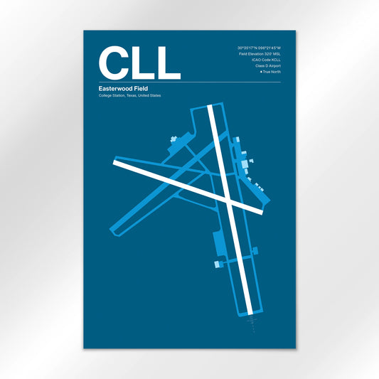 CLL Airport Diagram
