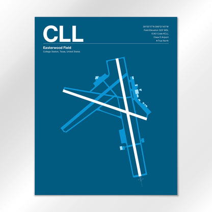 CLL Airport Diagram