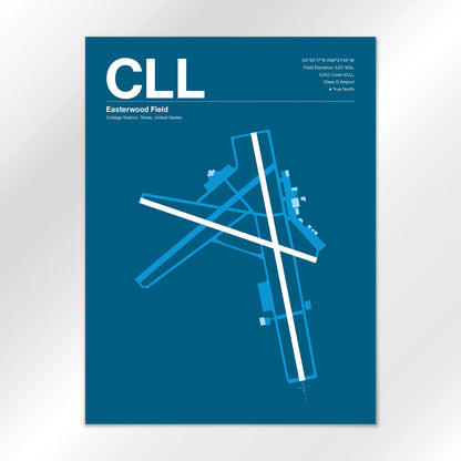CLL Airport Diagram