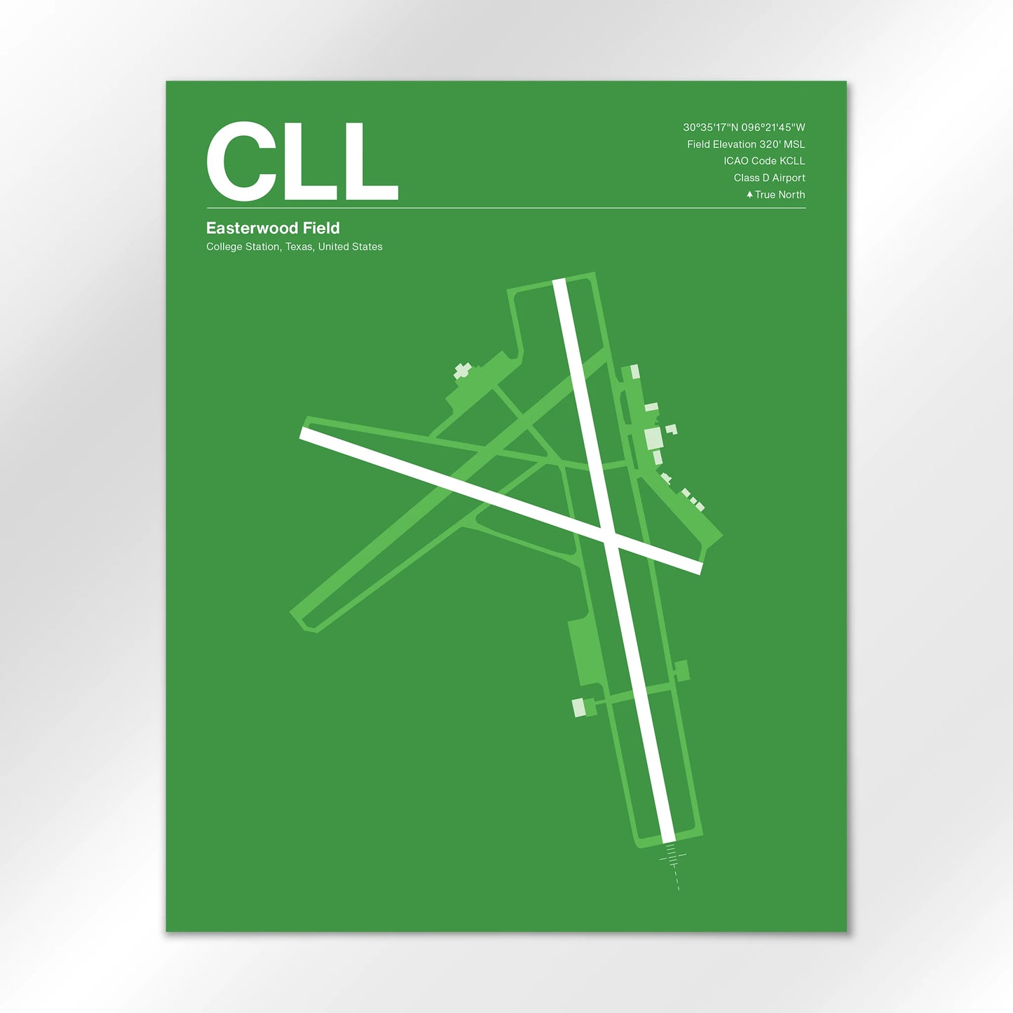 CLL Airport Diagram