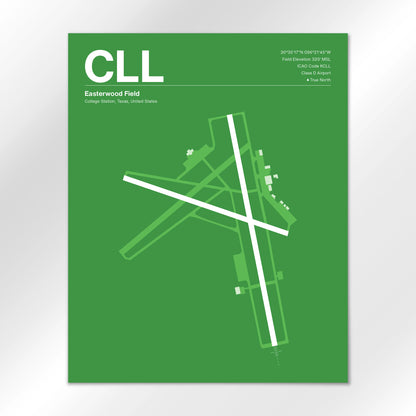 CLL Airport Diagram