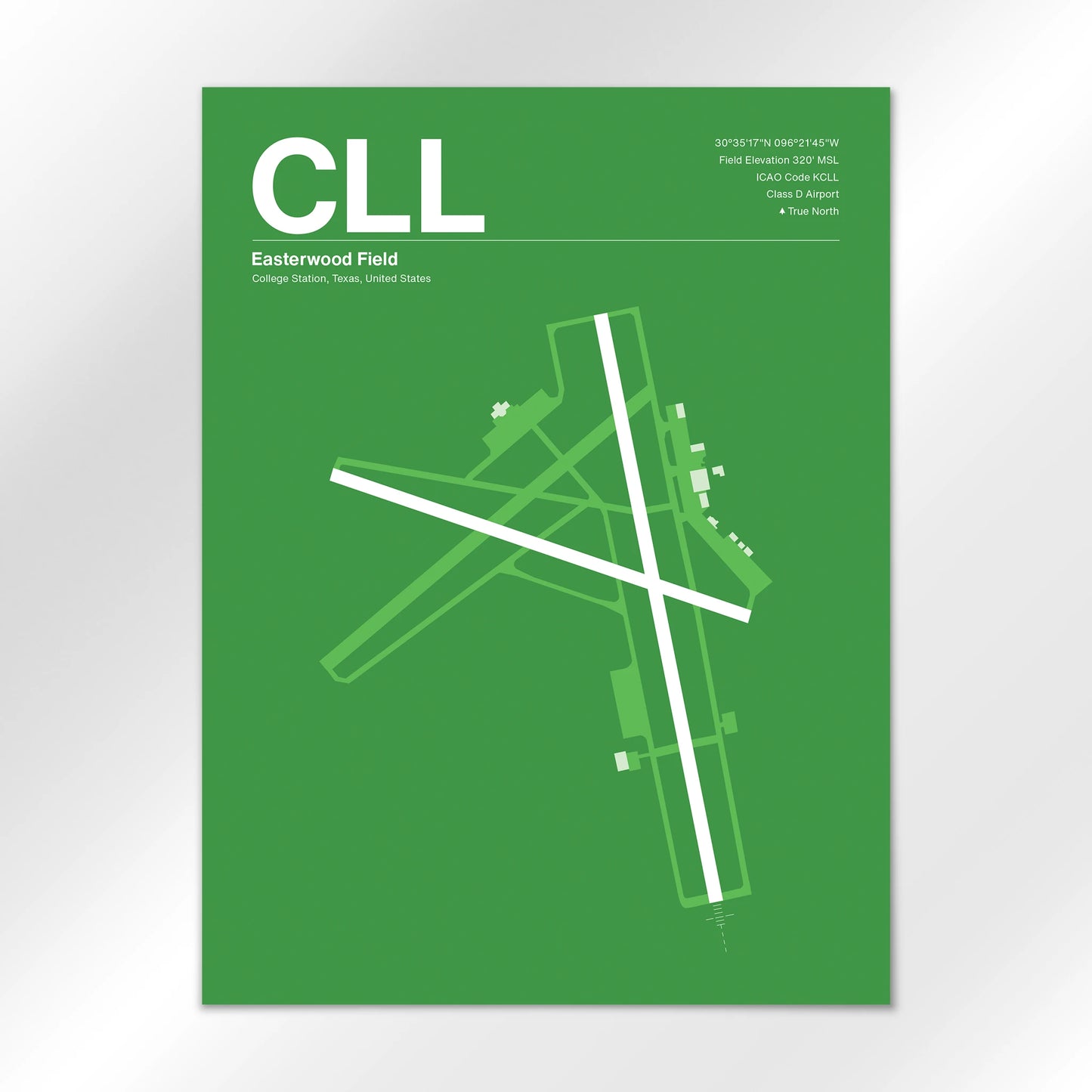CLL Airport Diagram