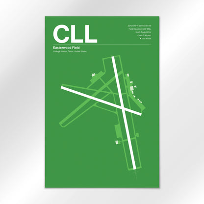CLL Airport Diagram