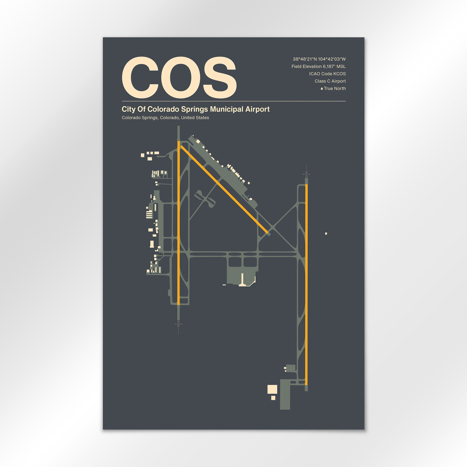 COS Airport Diagram