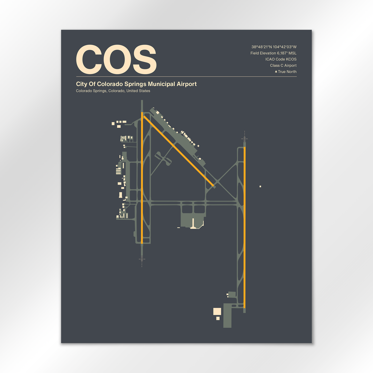 COS Airport Diagram