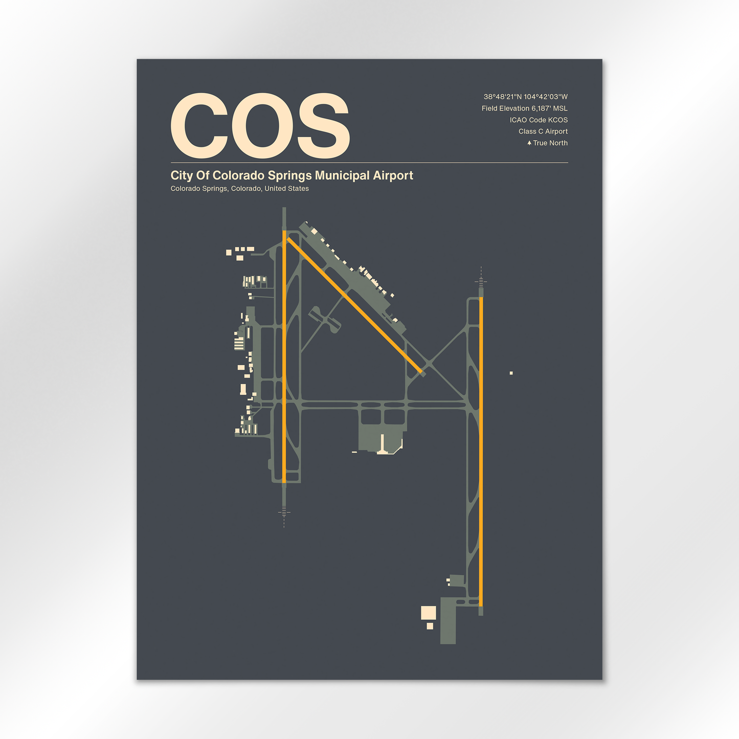 COS Airport Diagram