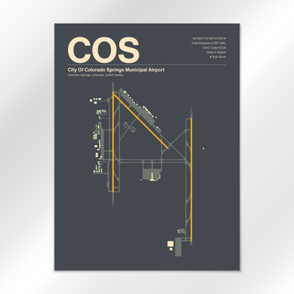 COS Airport Diagram