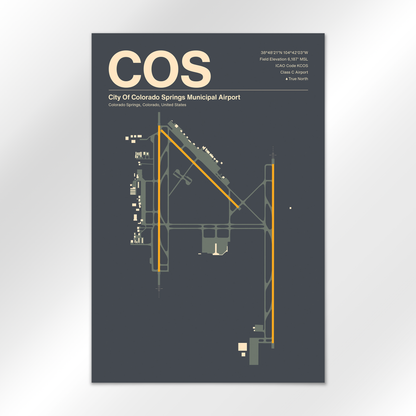 COS Airport Diagram