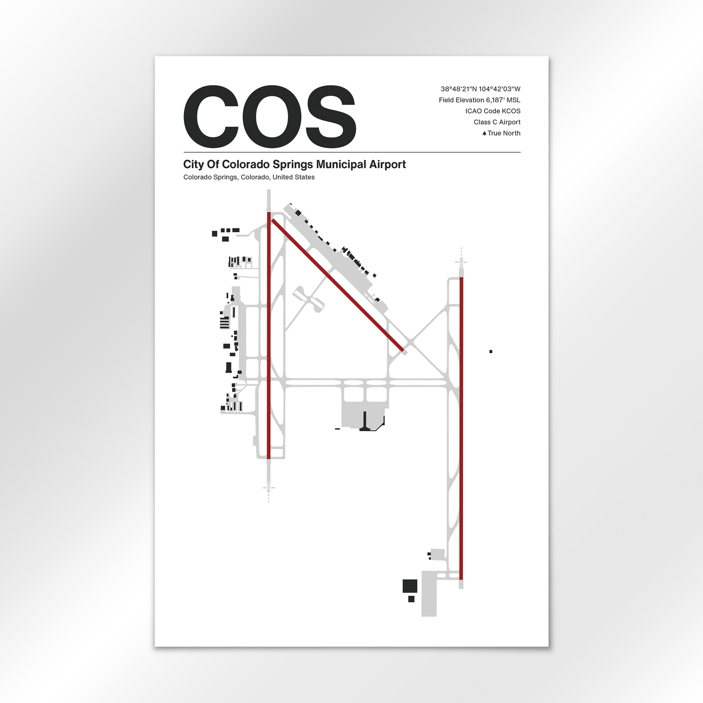 COS Airport Diagram