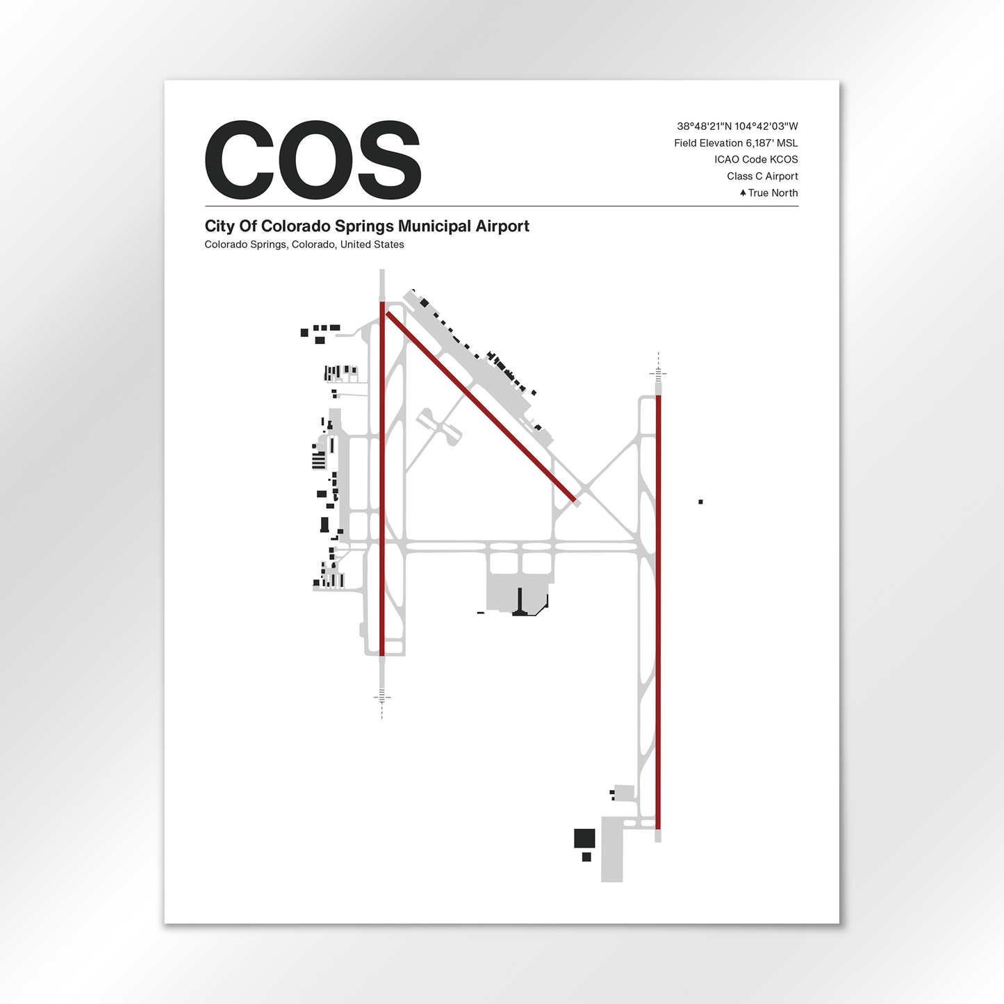COS Airport Diagram