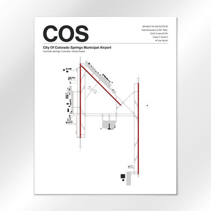 COS Airport Diagram