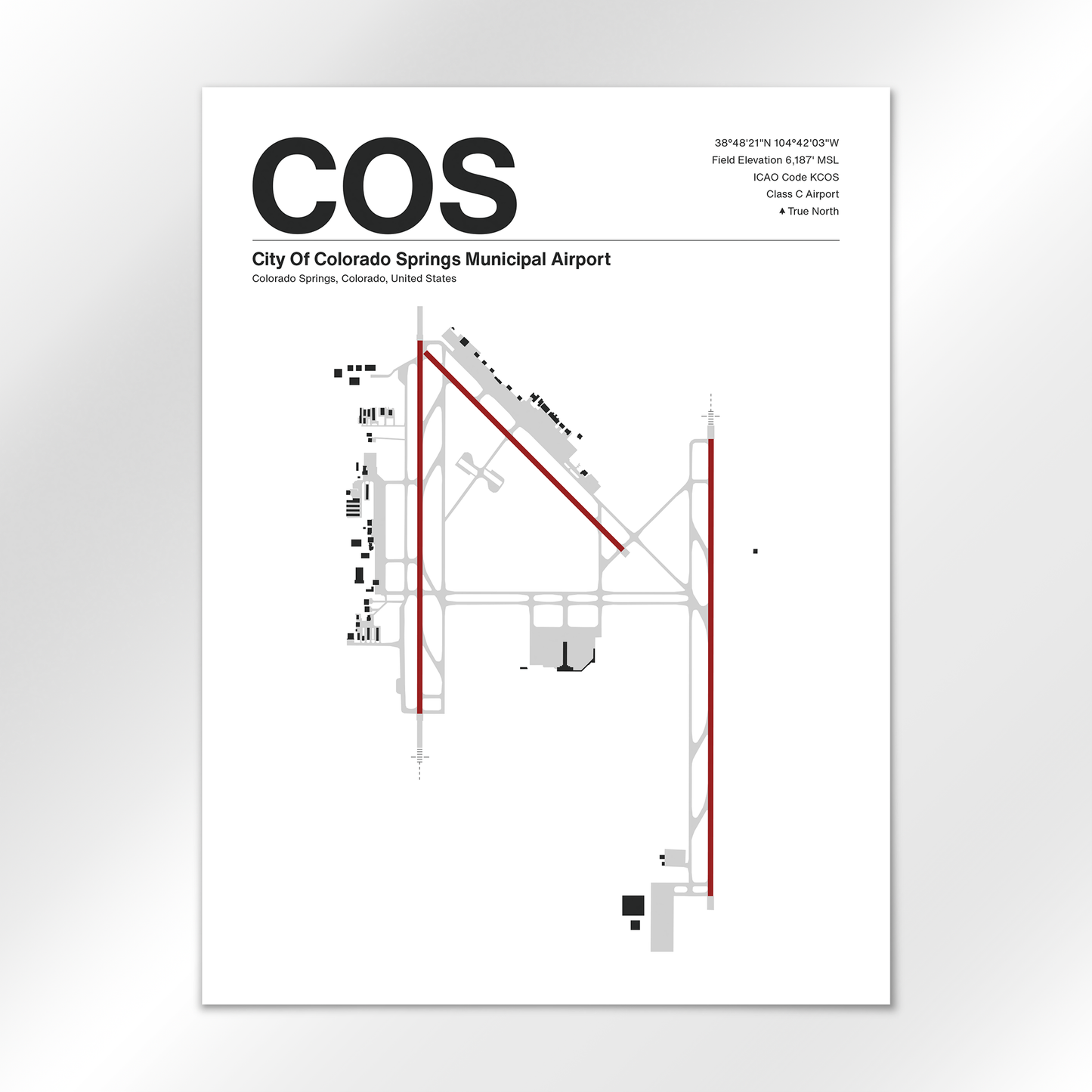 COS Airport Diagram