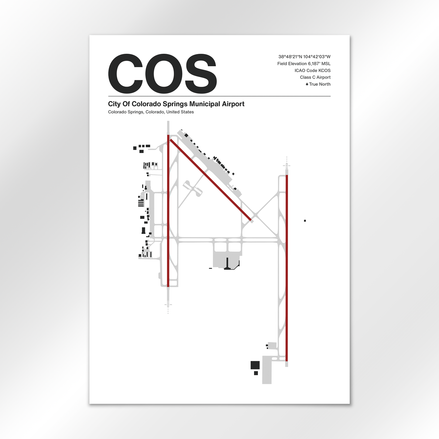 COS Airport Diagram