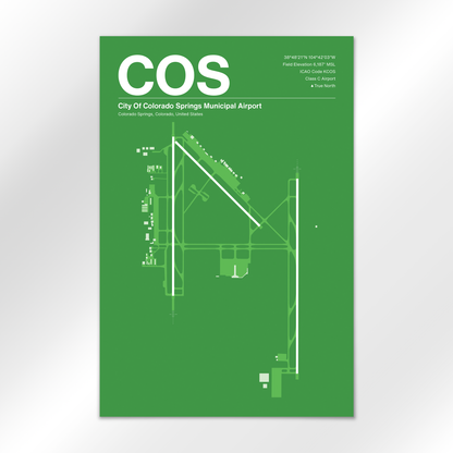 COS Airport Diagram