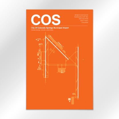 COS Airport Diagram