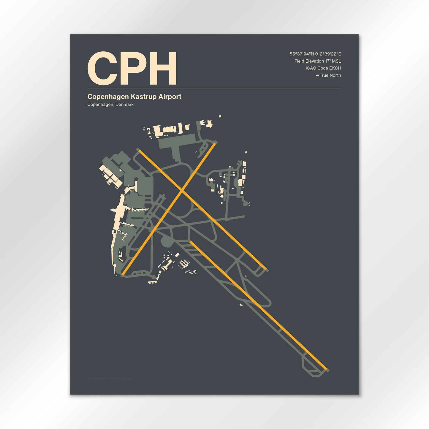 CPH Airport Diagram