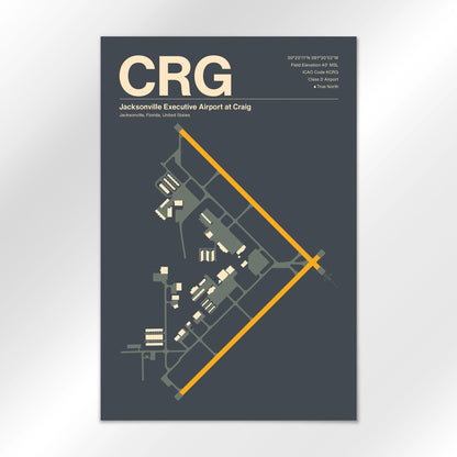 CRG Airport Diagram