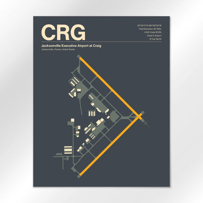 CRG Airport Diagram