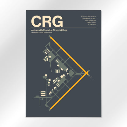 CRG Airport Diagram