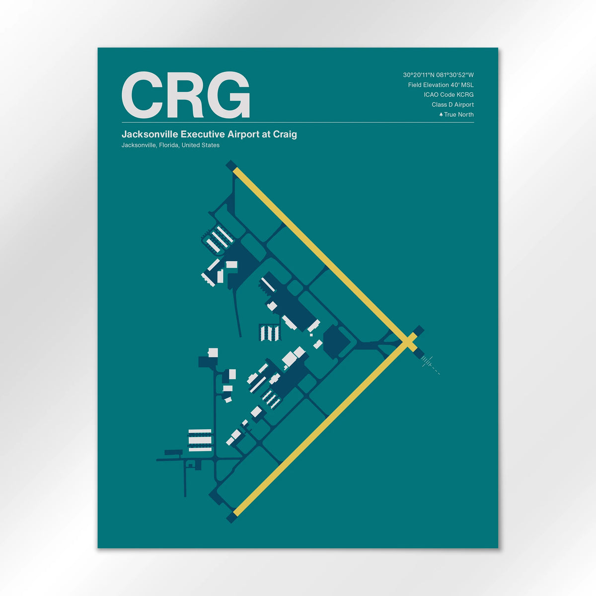 CRG Airport Diagram