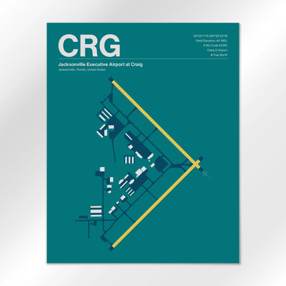 CRG Airport Diagram