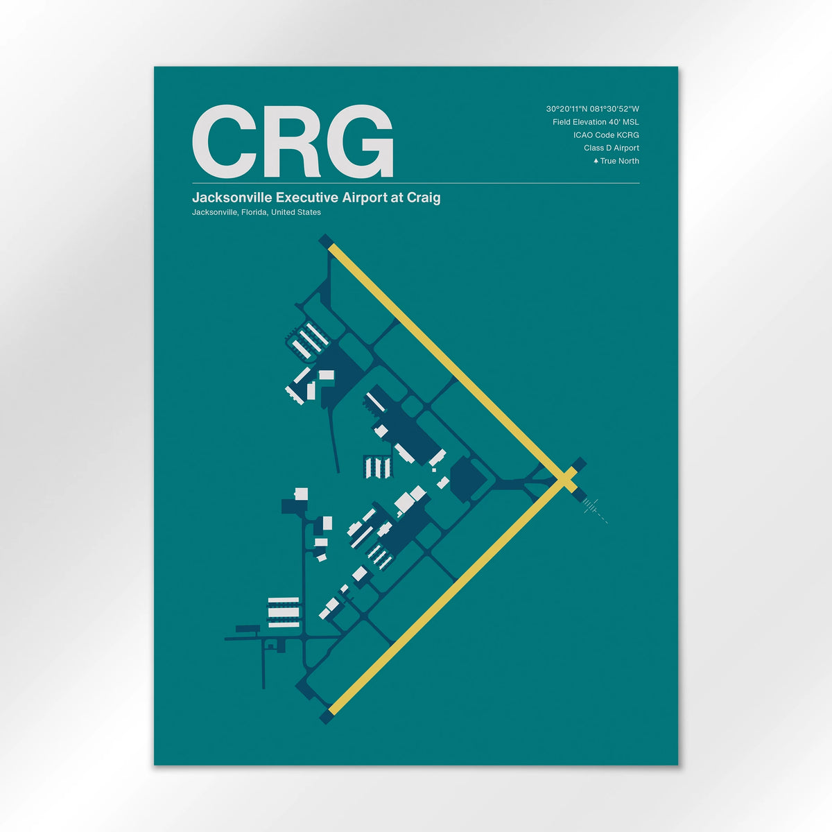 CRG Airport Diagram