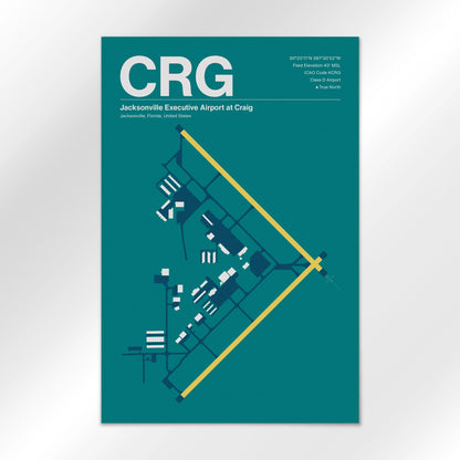 CRG Airport Diagram