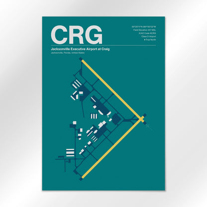 CRG Airport Diagram
