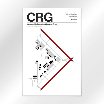 CRG Airport Diagram