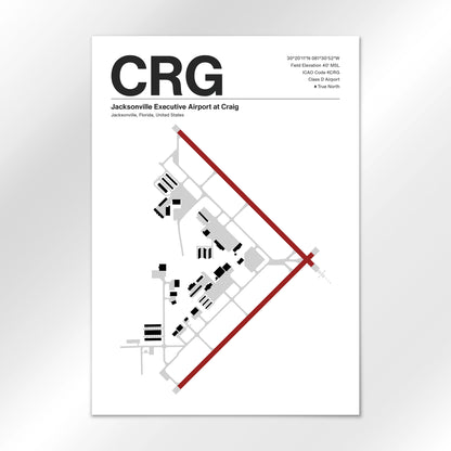 CRG Airport Diagram