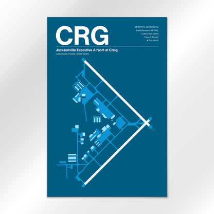 CRG Airport Diagram