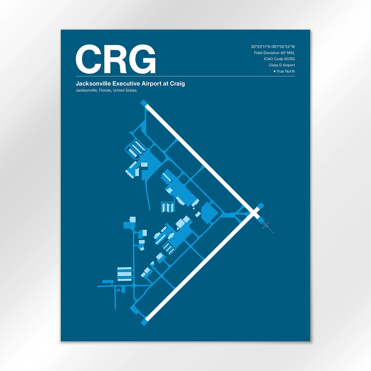 CRG Airport Diagram