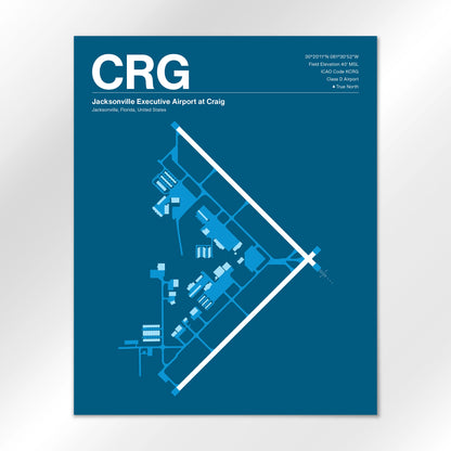 CRG Airport Diagram