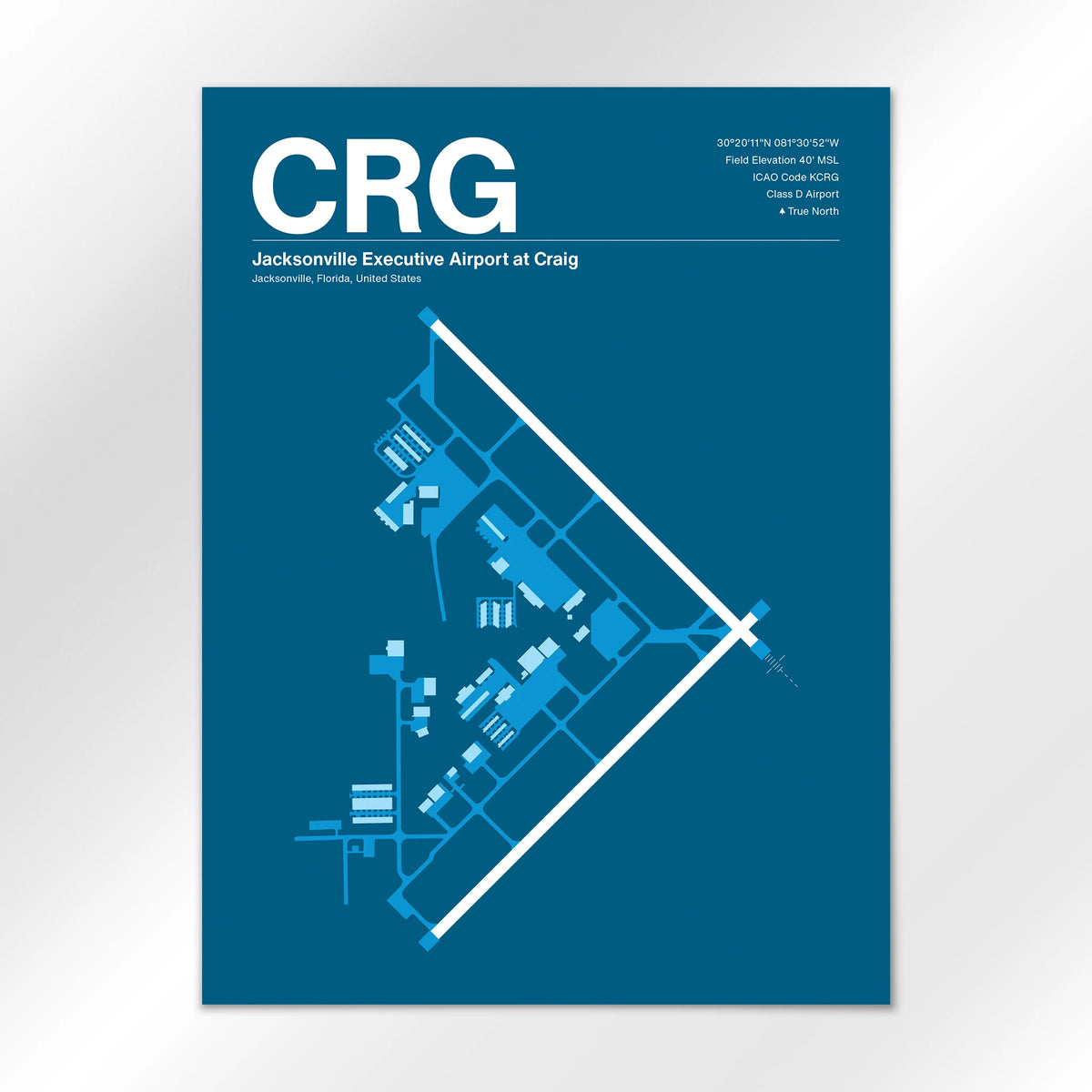 CRG Airport Diagram