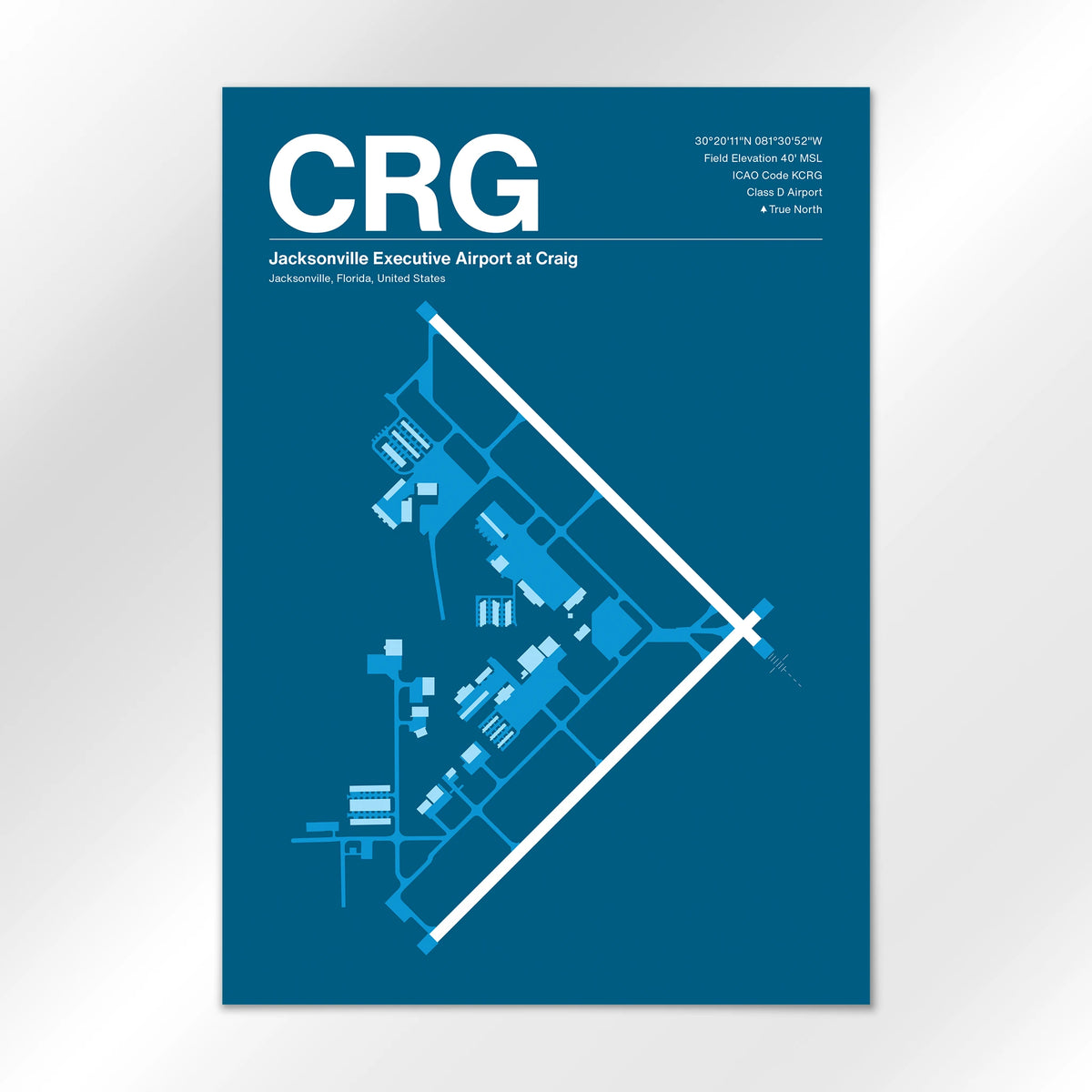 CRG Airport Diagram