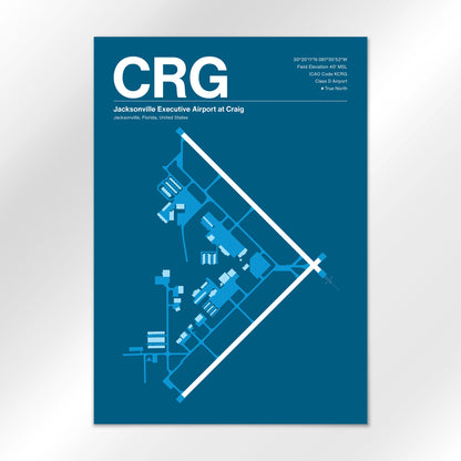 CRG Airport Diagram
