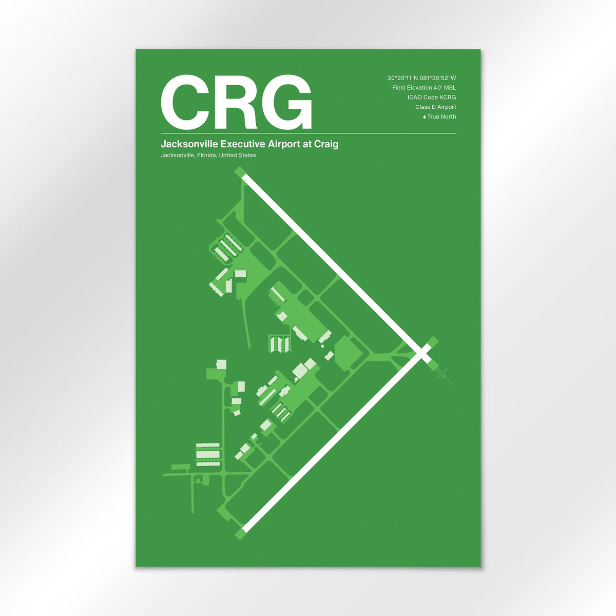 CRG Airport Diagram