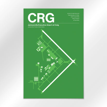 CRG Airport Diagram
