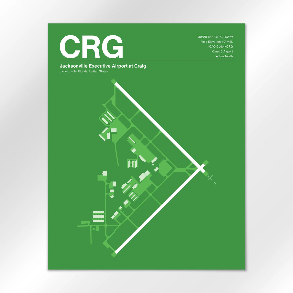 CRG Airport Diagram