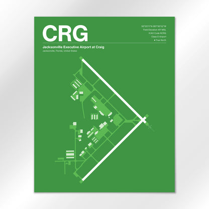 CRG Airport Diagram