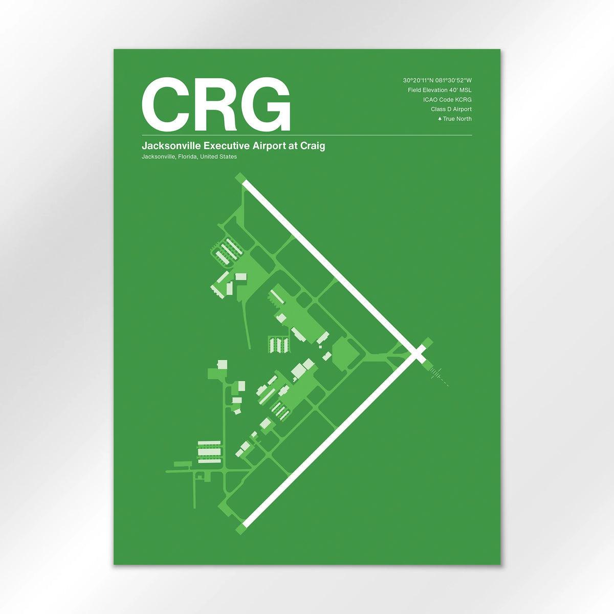 CRG Airport Diagram
