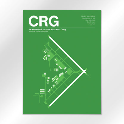 CRG Airport Diagram